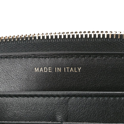 Chanel Caviar Quilted Filigree Zip Around Wallet Black 6 of 11