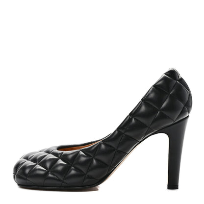 Bottega Veneta Nappa Matelasse Padded Dream Pumps 40 Black 1 of 8