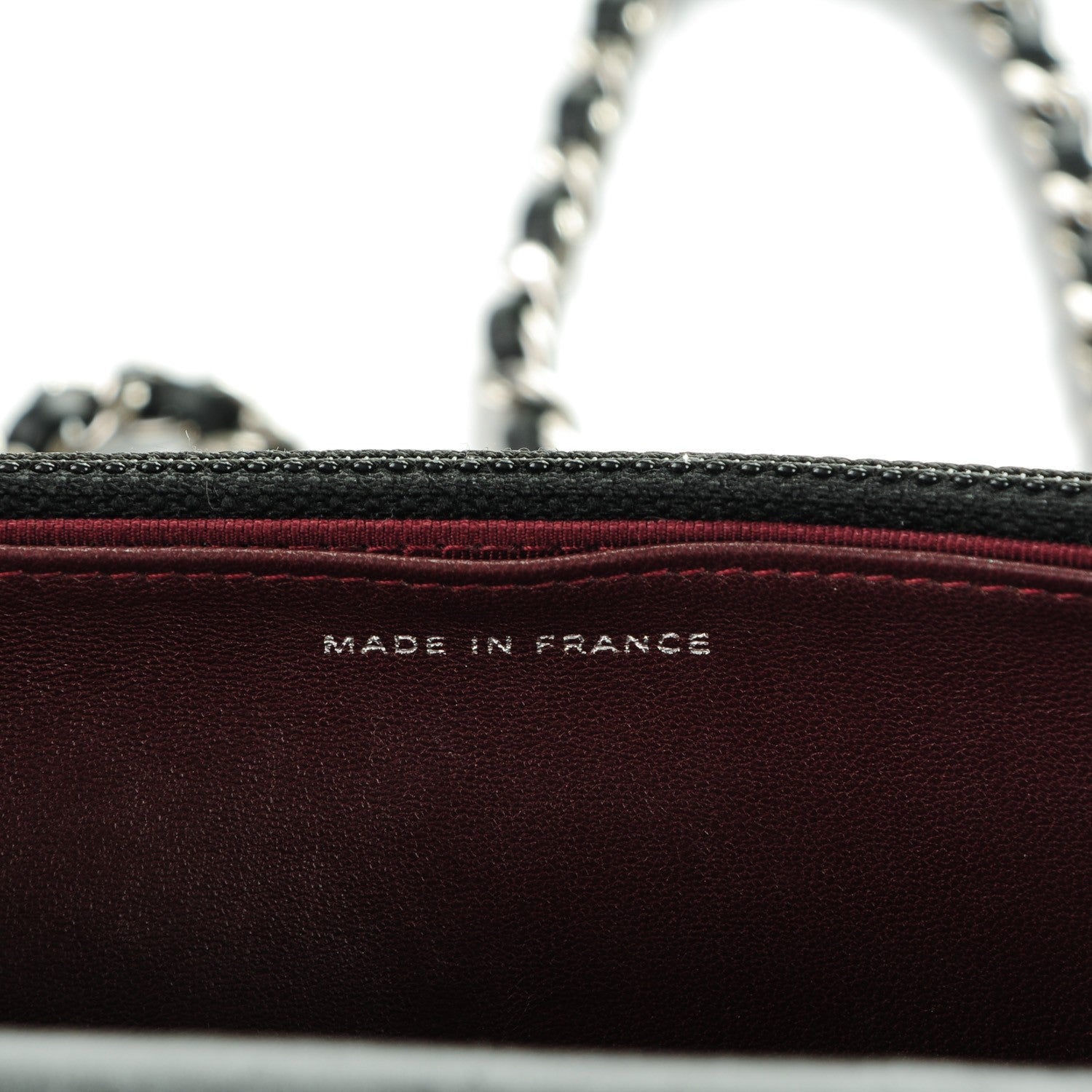 Chanel Lambskin Quilted Wallet On Chain WOC Black 7 of 8