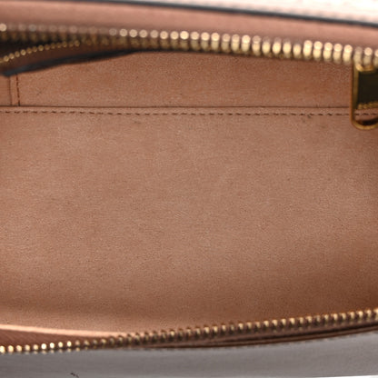 Gucci GG Supreme Monogram Azalea Calfskin Mini Retro Interlocking G Mini Shoulder Bag Beige Ebony Brown Sugar 8 of 20