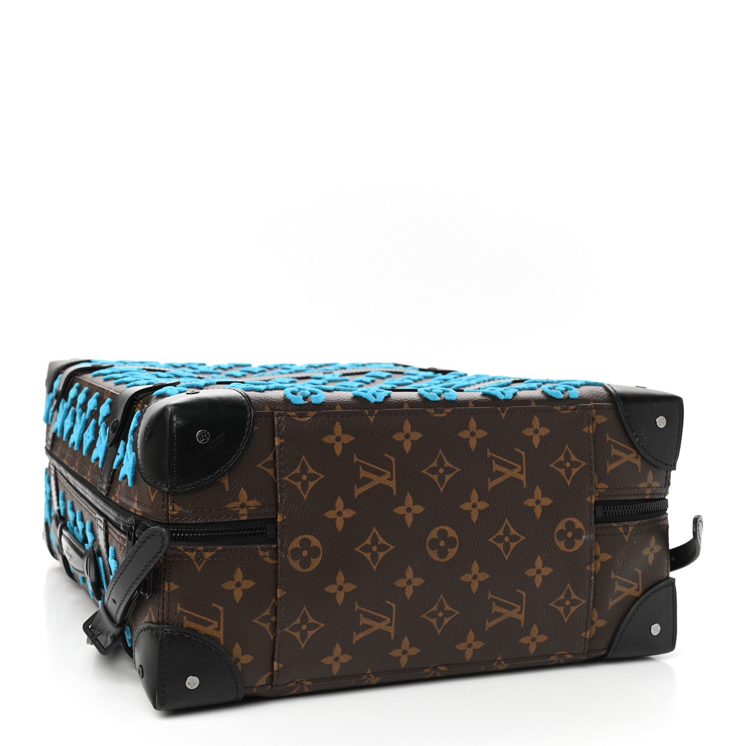 Louis Vuitton Monogram Tuffetage Soft Trunk Backpack PM Turquoise 4 of 10