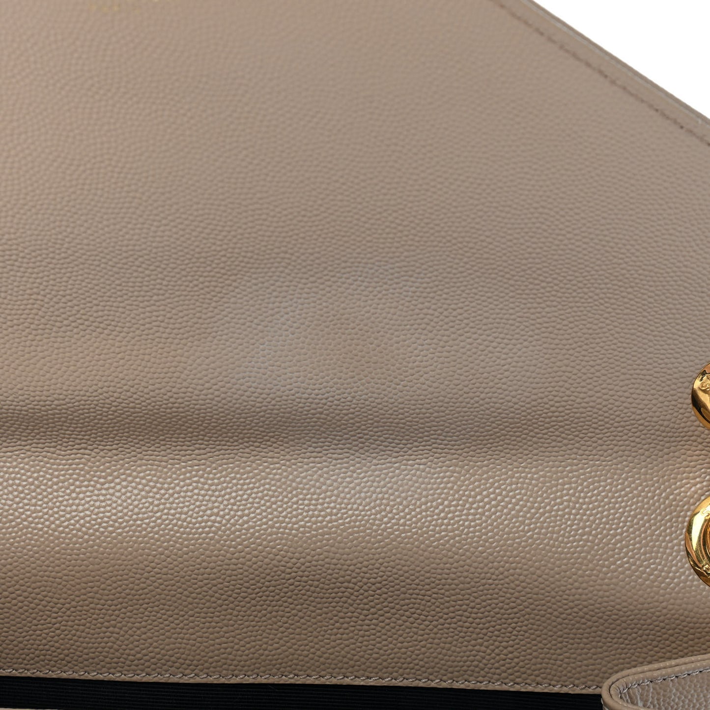 Grain De Poudre Matelasse Chevron Large Monogram Satchel Dark Beige