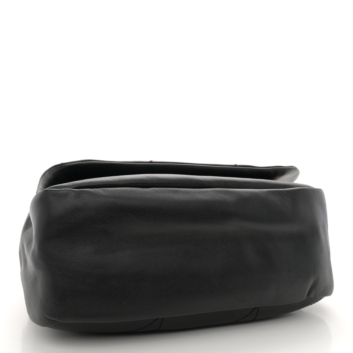 Lambskin Matelasse Monogram Small Jamie 4.3 Black