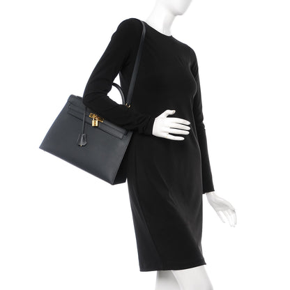 Hermes Sombrero Kelly Sellier 32 Bleu Obscur 3 of 17