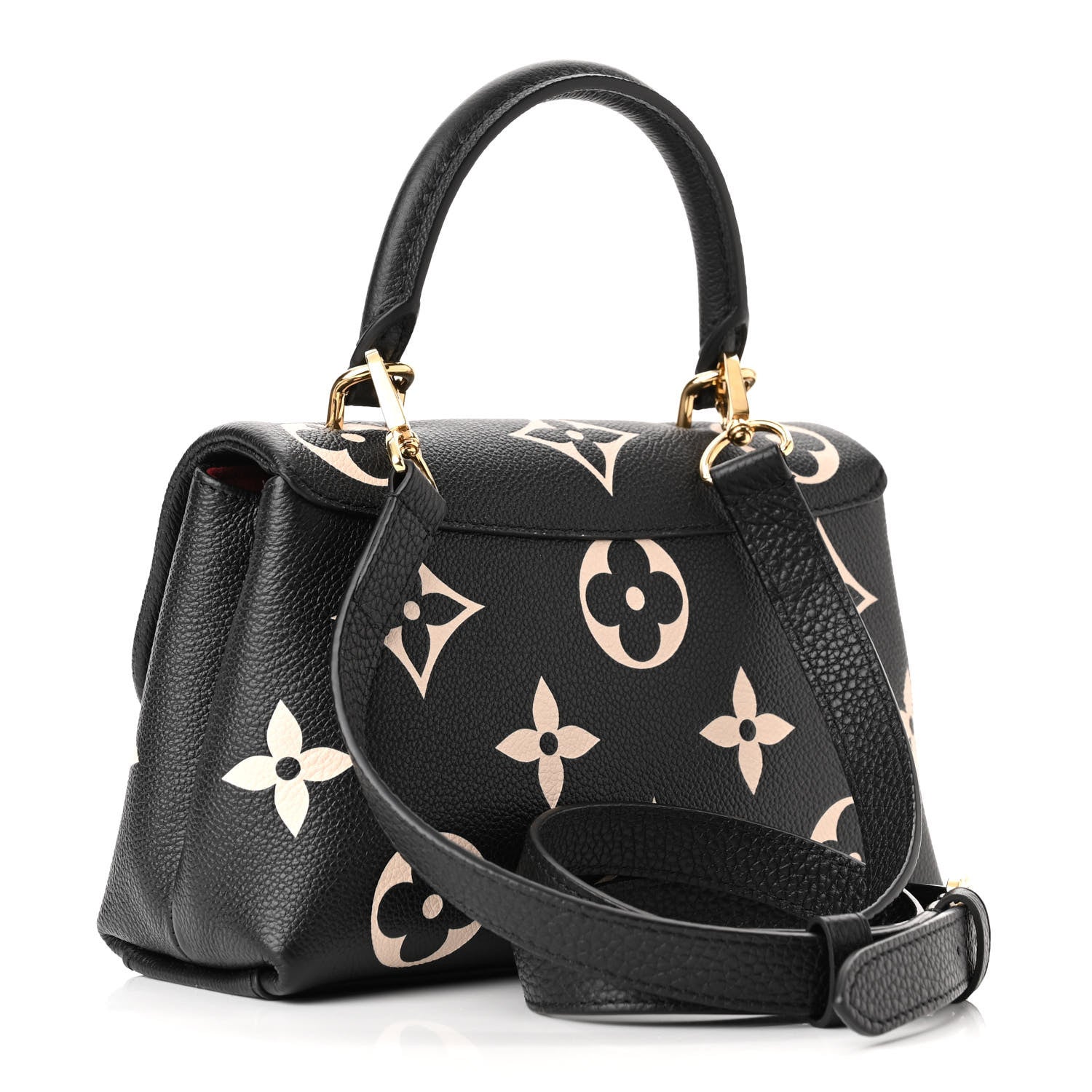 Louis Vuitton Empreinte Monogram Giant Madeleine BB Black Beige 3 of 9