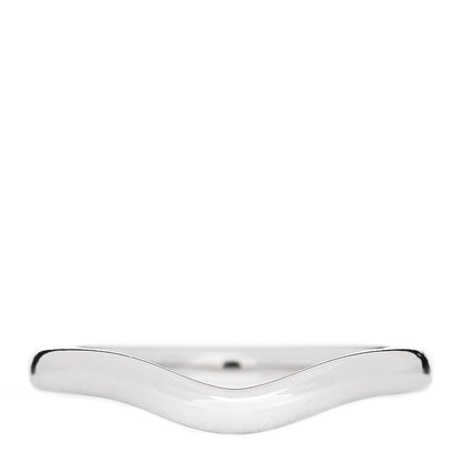 Tiffany Platinum 2mm Elsa Peretti Wedding Band Ring 48 4.5 1 of 5
