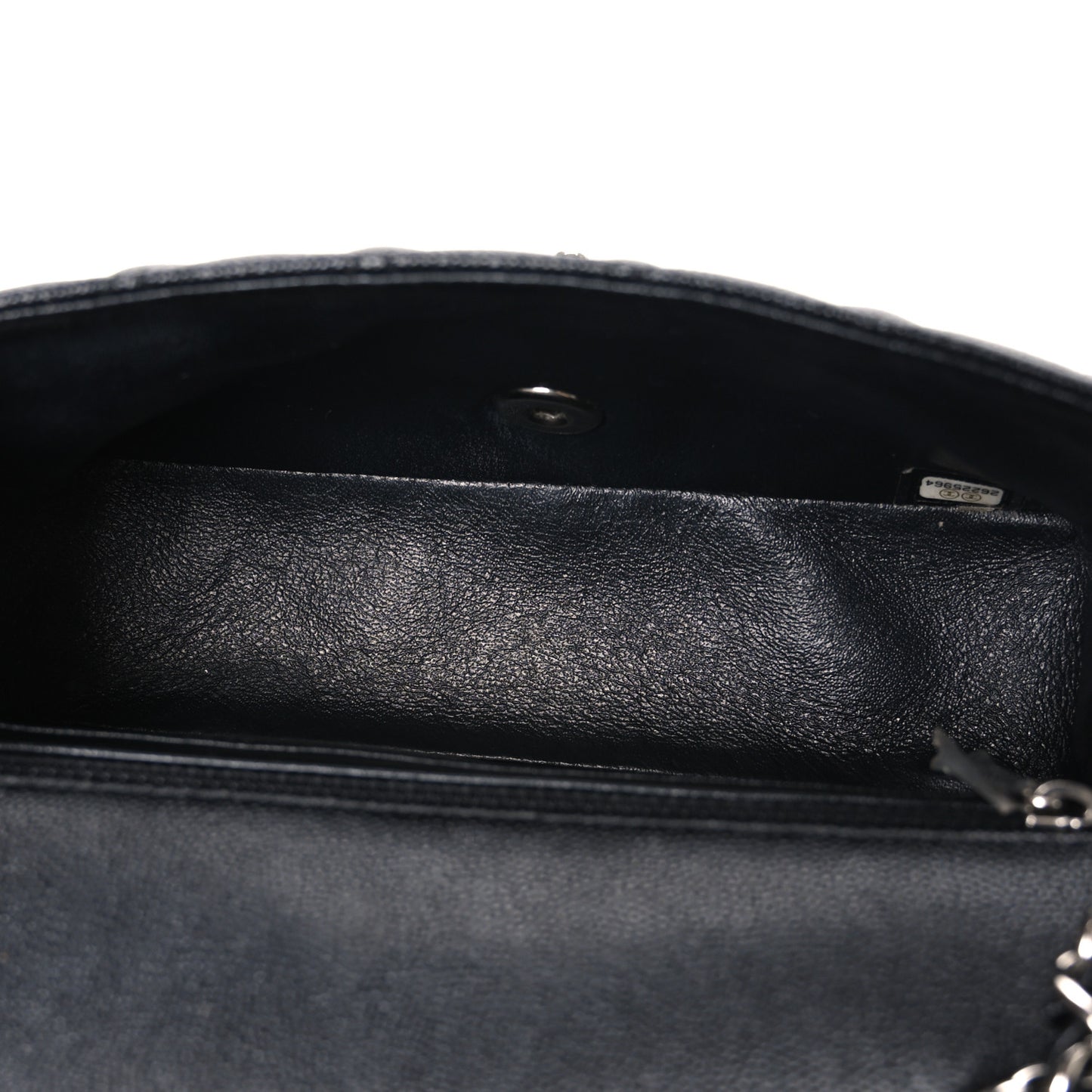 Caviar Quilted Mini Rectangular Flap Black
