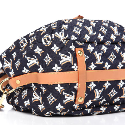 Louis Vuitton Nylon Monogram Cruise Bulles GM Navy 6 of 11
