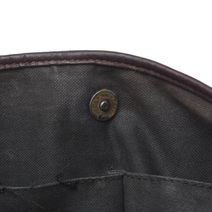 Burberry Haymarket Check Studded Tote Chocolate 21 of 21