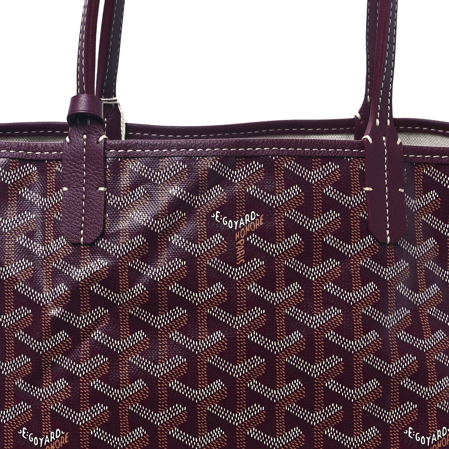 Goyard Goyardine Saint Louis PM Bordeaux 8 of 10