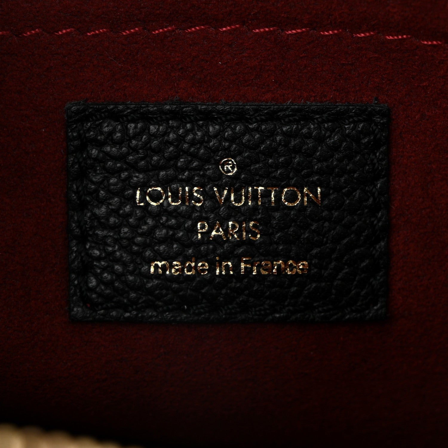 Louis Vuitton Empreinte Monogram Giant Multi Pochette Accessories Black Beige 7 of 11