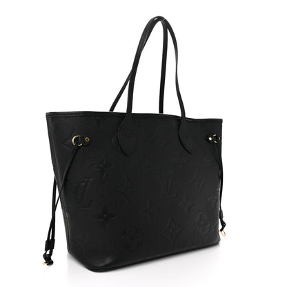Louis Vuitton Empreinte Monogram Giant Neverfull MM Black 4 of 10