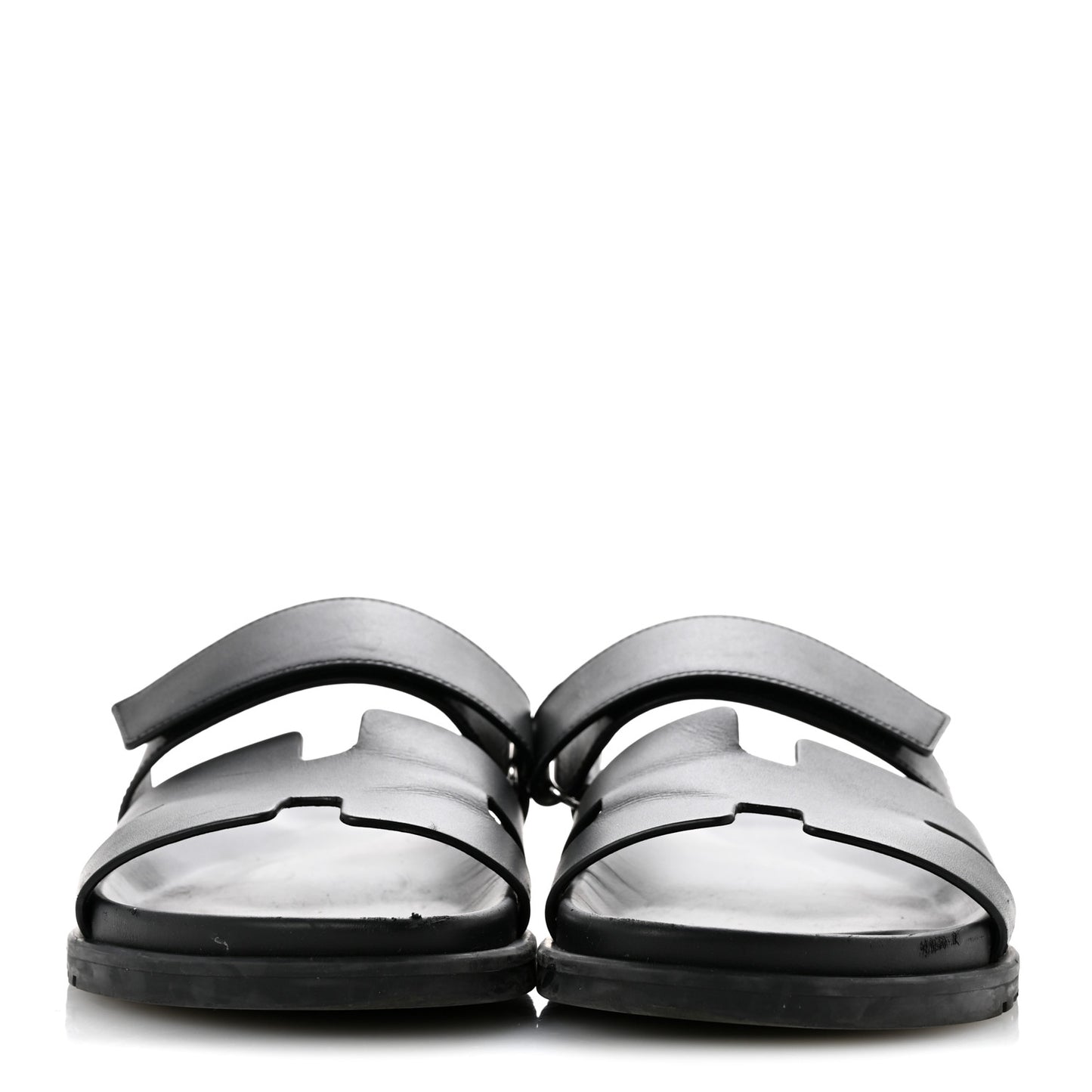 Calfskin Womens Chypre Sandals 40 Black
