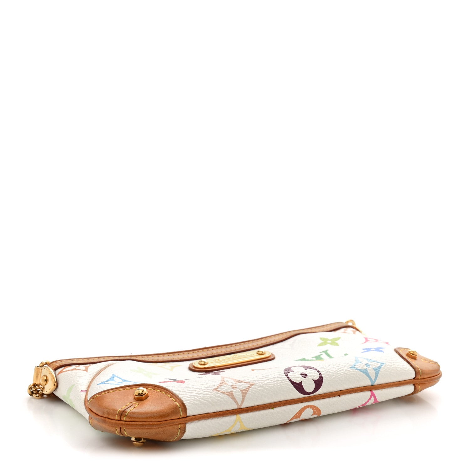 Louis Vuitton Monogram Multicolor Pochette Milla MM White 4 of 11