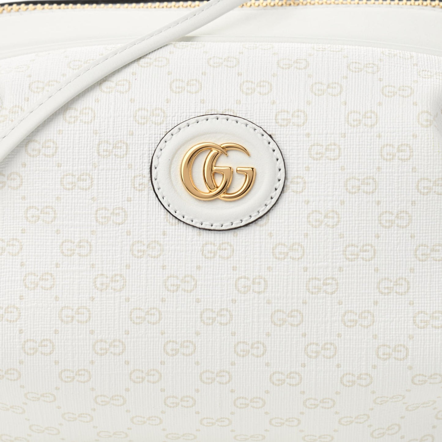 Mini Vintage GG Supreme Monogram GG New Candy Crossbody Great White