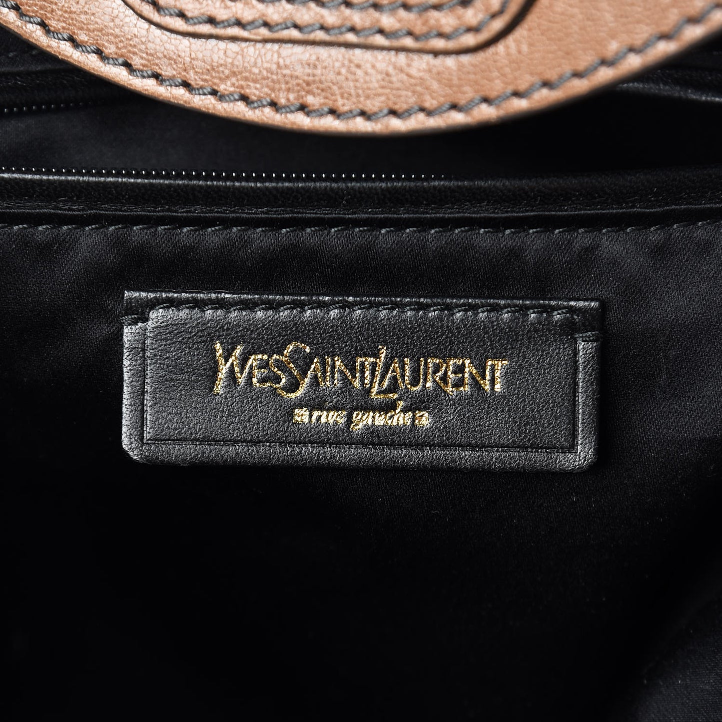Glazed Goatskin Muse Messenger Brown