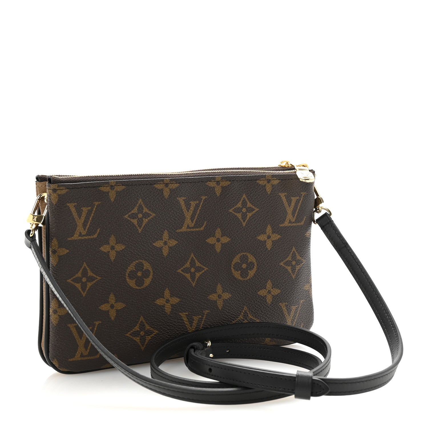 Louis Vuitton Reverse Monogram Giant Double Zip Pochette 3 of 10