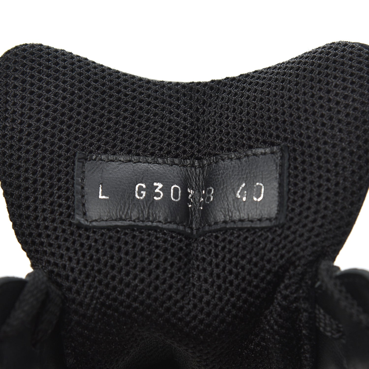 Chanel Lycra Fabric CC Sneakers 40 Black 8 of 14