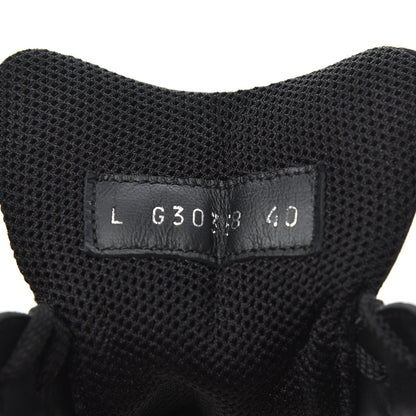 Chanel Lycra Fabric CC Sneakers 40 Black 8 of 14