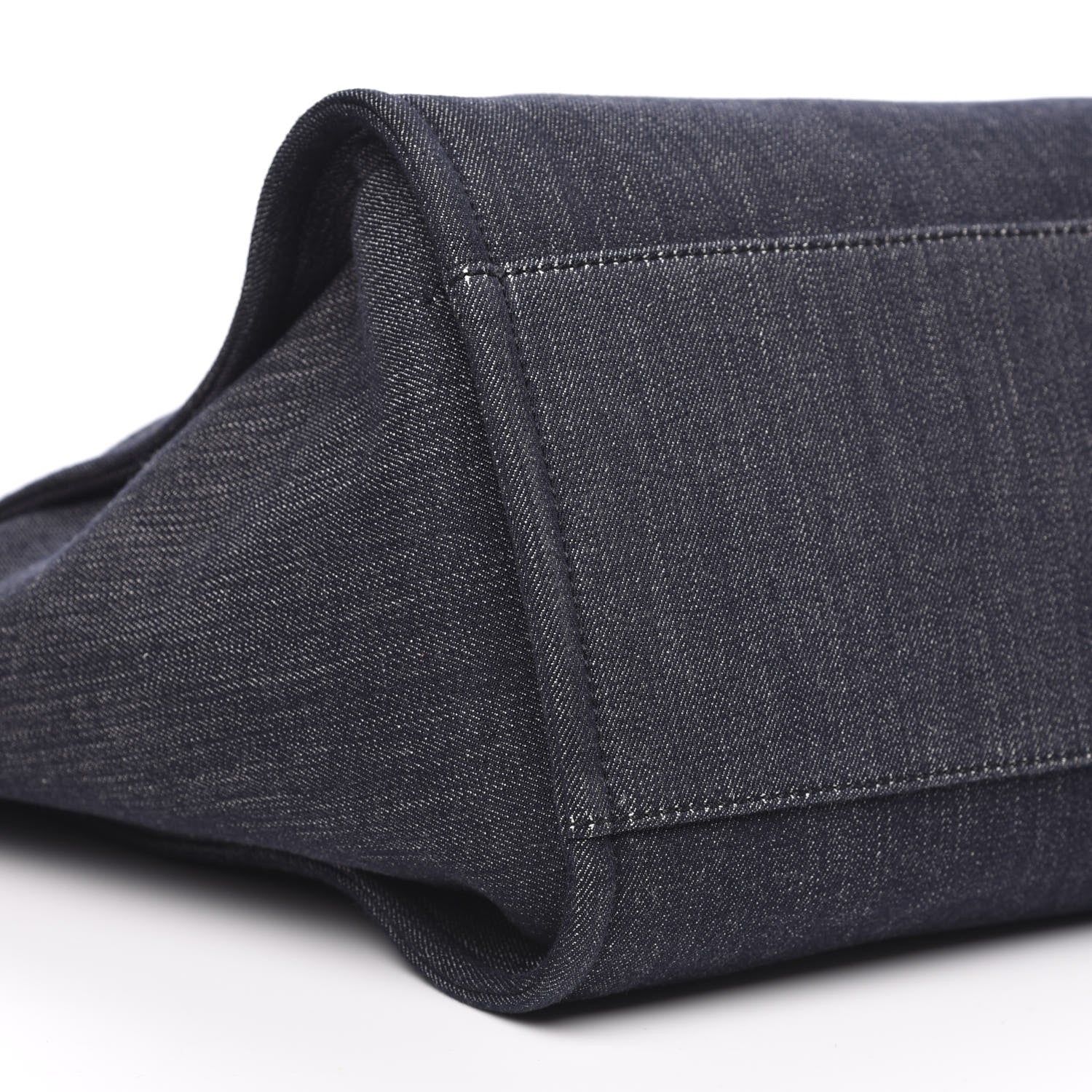 Chanel Denim Medium Deauville Tote Dark Blue 8 of 10