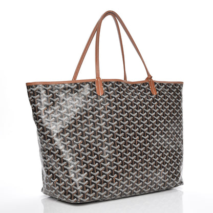Goyard Goyardine Saint Louis GM Black Gold 3 of 9