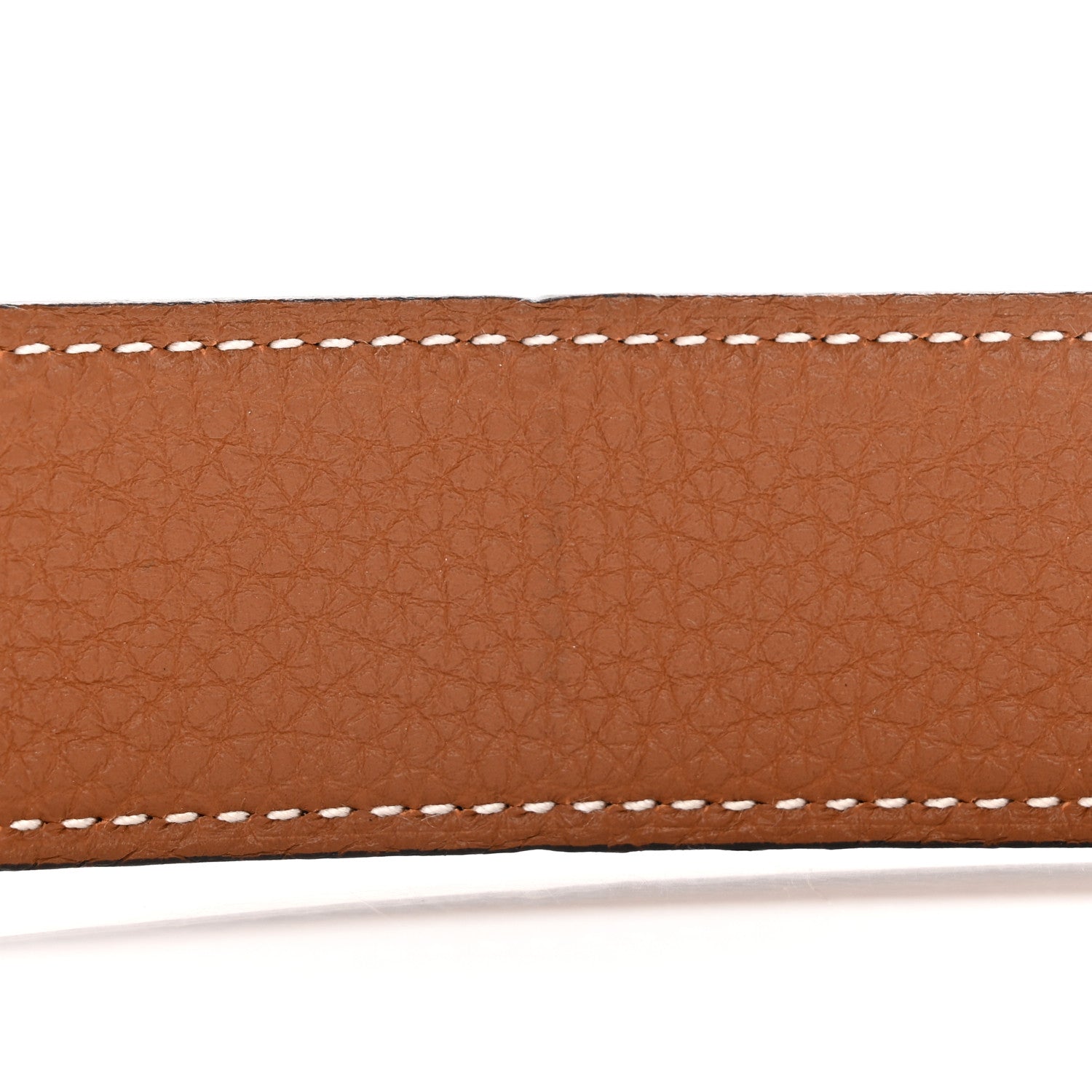 Hermes Box Togo Strie 32mm H Belt 80 32 Black Gold 8 of 10