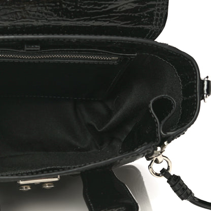 3.1 Phillip Lim Textured Patent Mini Pashli Satchel Black 5 of 9