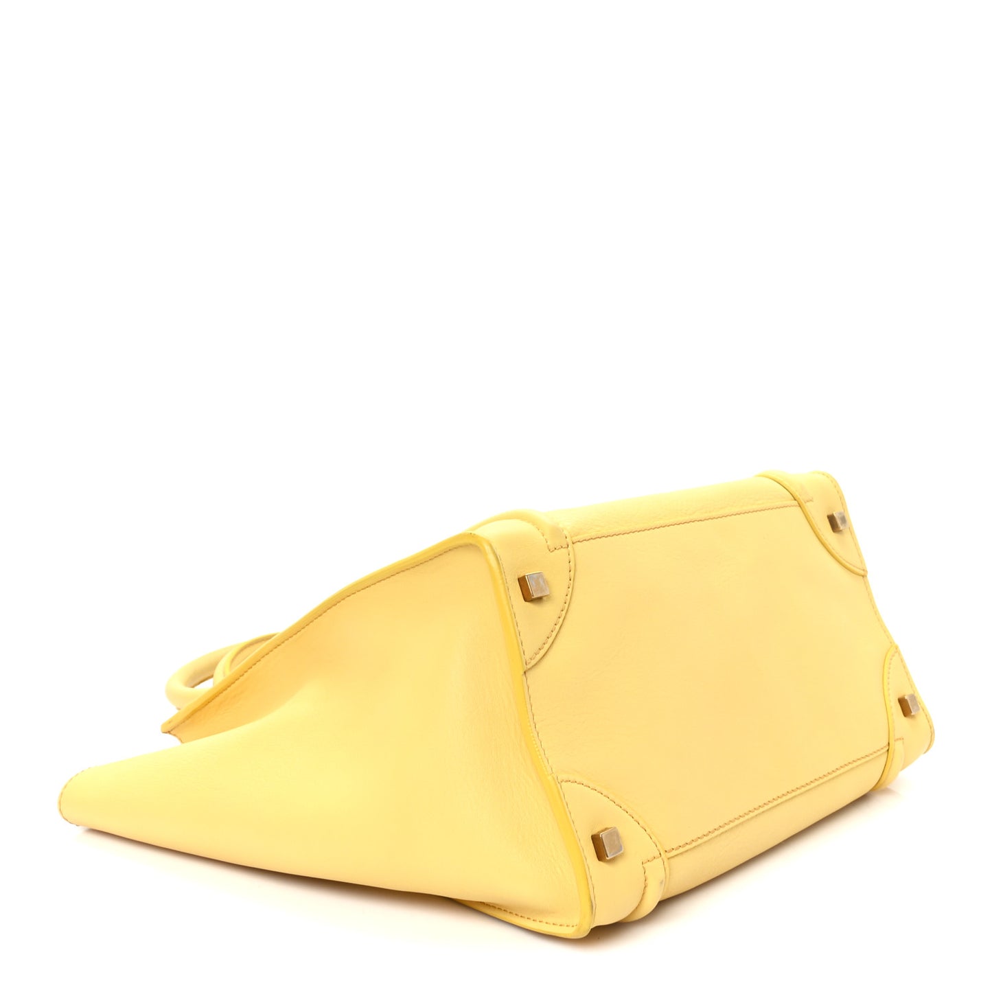 Smooth Calfskin Mini Luggage Citron