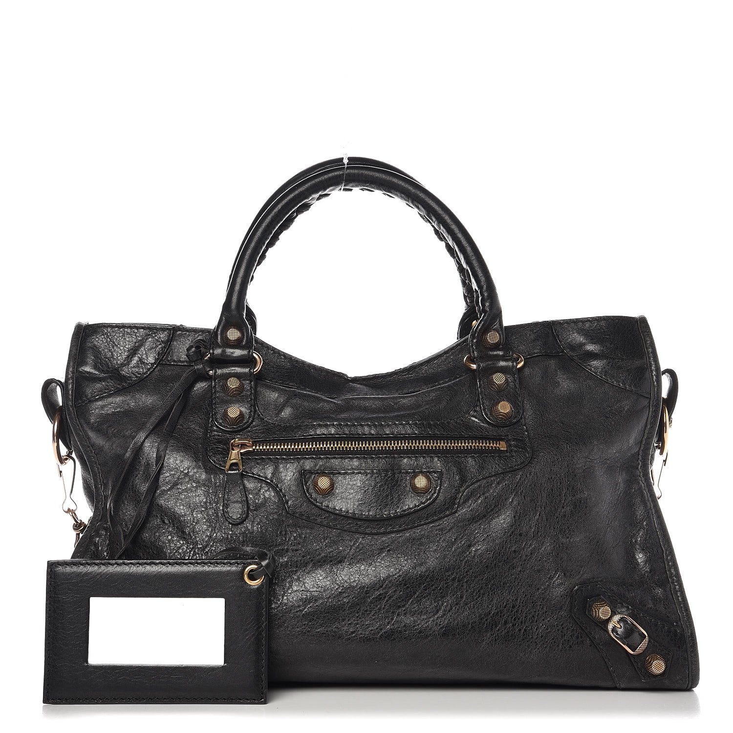 Balenciaga Agneau Giant 12 Rose Gold Hardware City Black 1 of 14