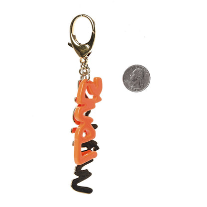 Louis Vuitton Graffiti Bag Charm Orange 2 of 2