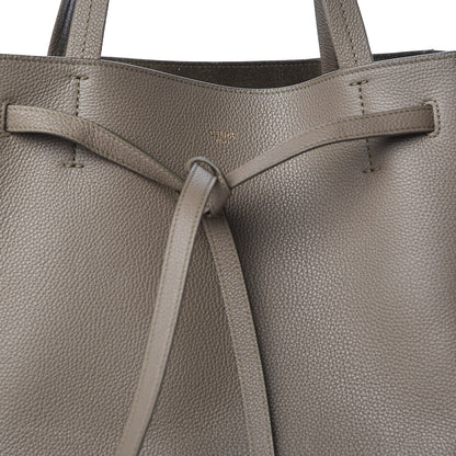 Celine Soft Grained Calfskin Small Belt Cabas Phantom Taupe 12 of 12