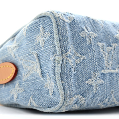 Louis Vuitton Monogram Denim Nano Speedy Sky Blue 8 of 13