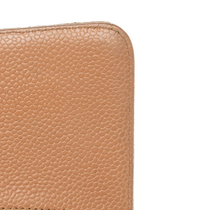 Chanel Caviar Quilted Medium Double Flap Beige 15 of 21