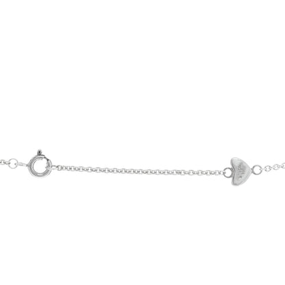 Tiffany Sterling Silver Heart Lariat Necklace 4 of 5