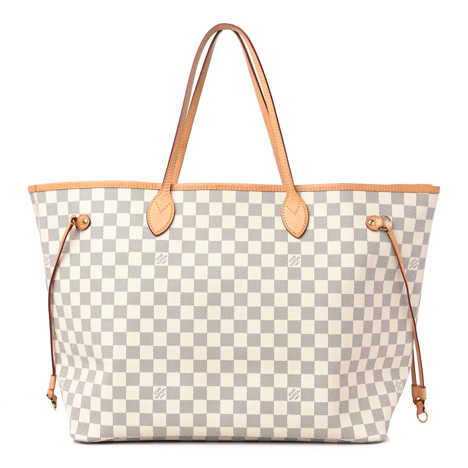 Louis Vuitton Damier Azur Neo Neverfull GM Rose Ballerine 1 of 15