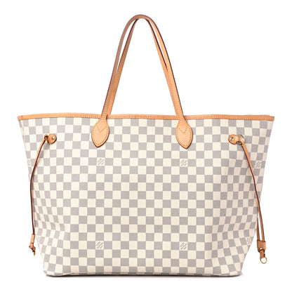 Louis Vuitton Damier Azur Neo Neverfull GM Rose Ballerine 1 of 15