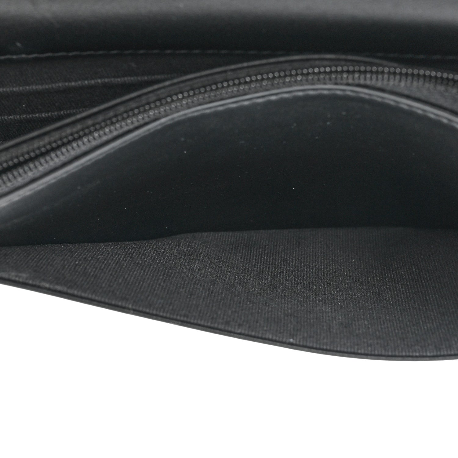Chanel Caviar Quilted Boy Clutch With Chain Black 5 of 14