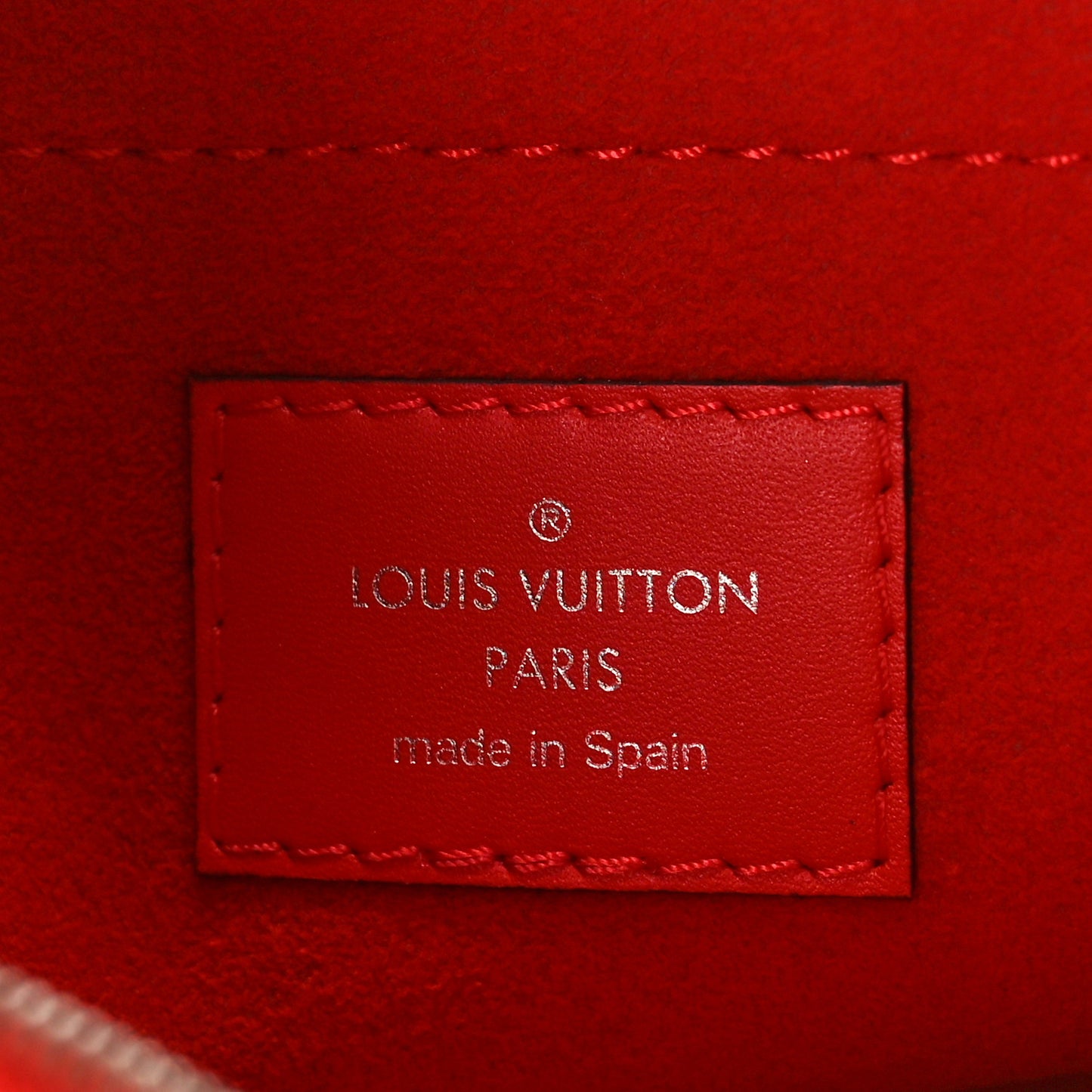 Epi Neverfull Pochette MM GM Coquelicot