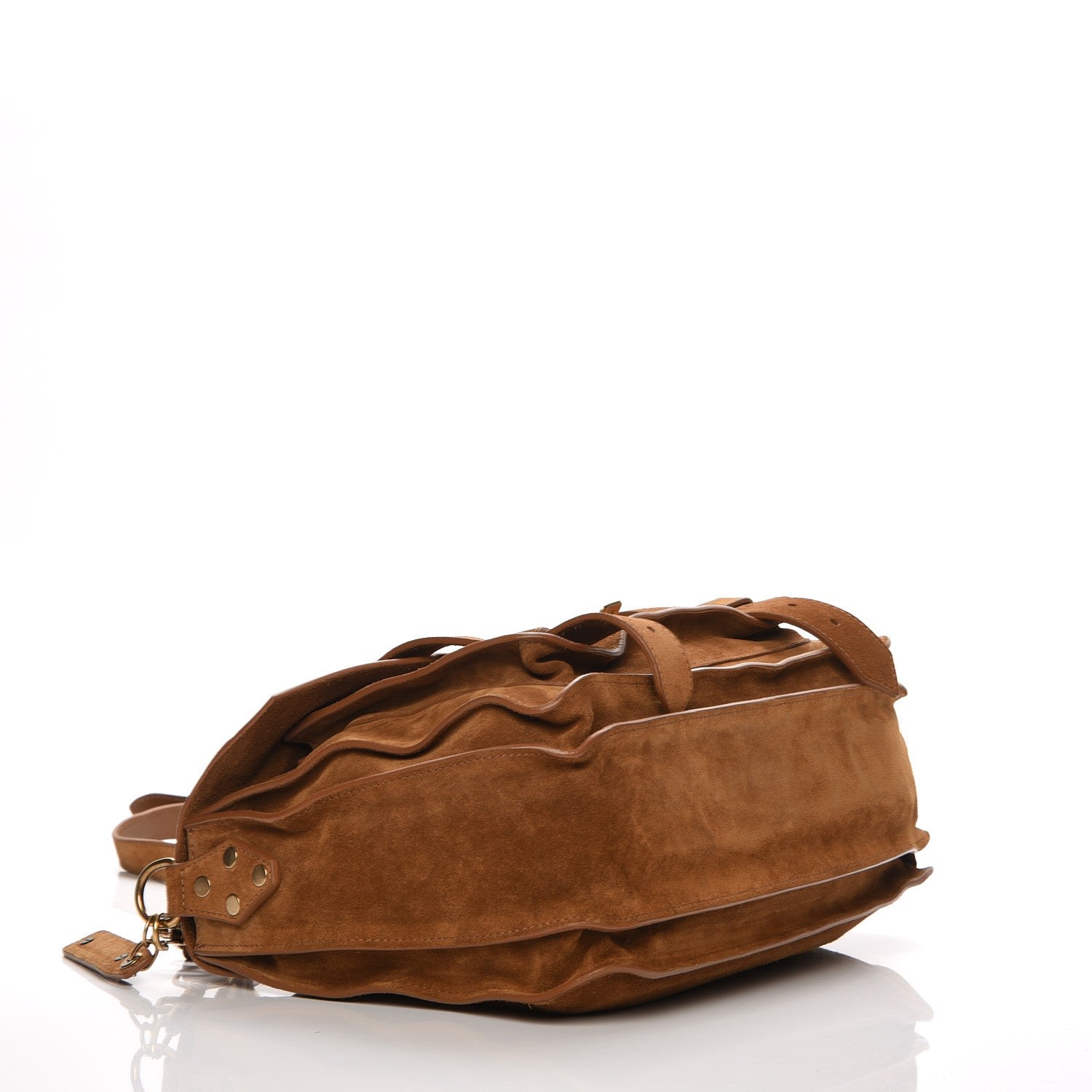 Proenza Schouler Suede Medium PS1 Satchel Tobacco 4 of 8