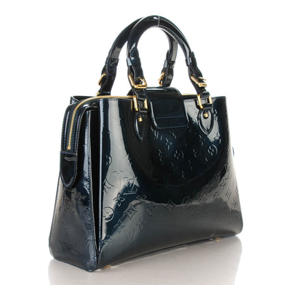 Louis Vuitton Vernis Melrose Avenue Blue Nuit 3 of 8