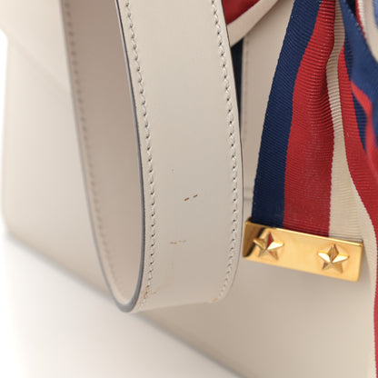 Gucci Calfskin Small Sylvie Shoulder Bag Off White 17 of 20
