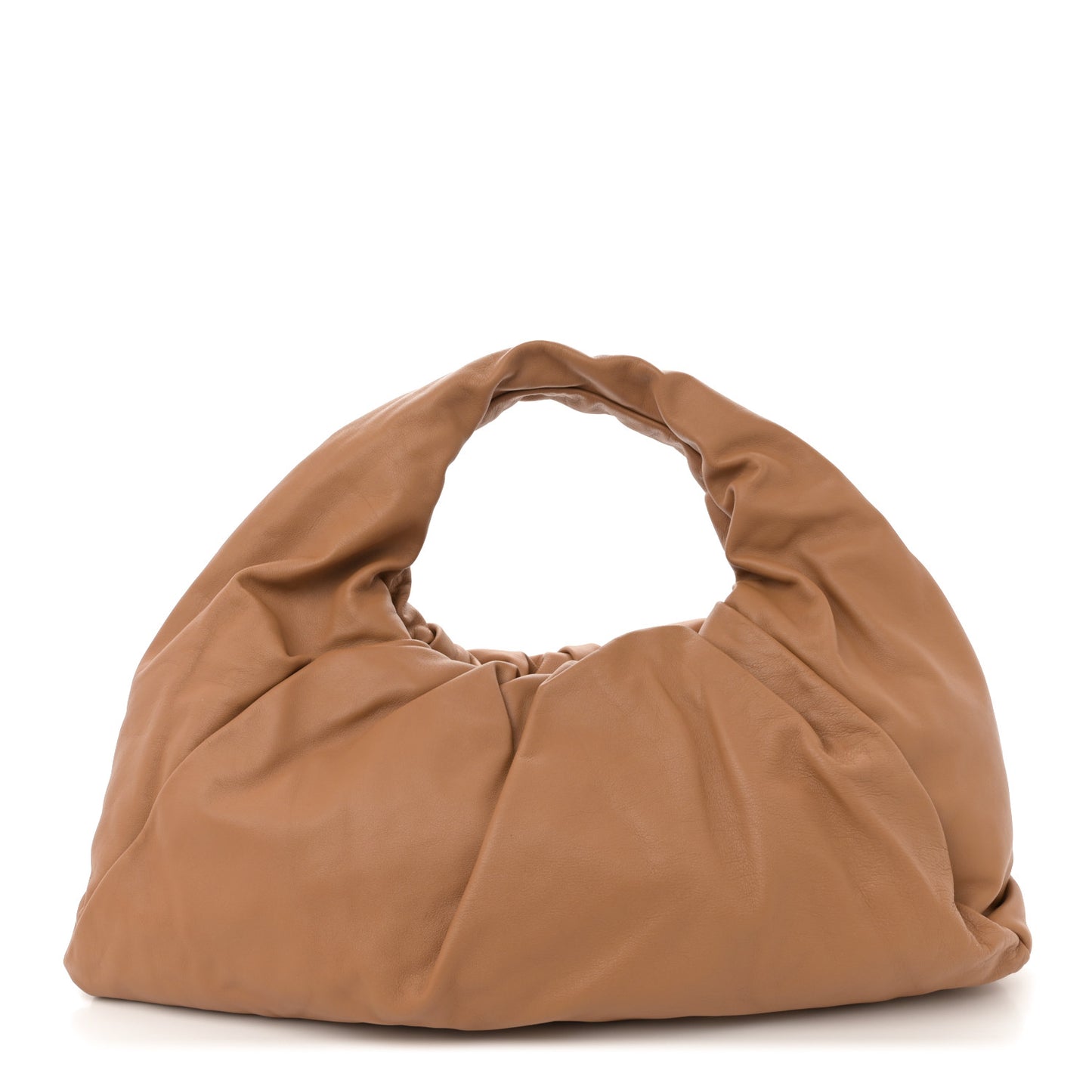 Smooth Butter Calfskin Large The Shoulder Pouch Cammello