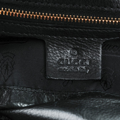 Gucci Python Medium Hysteria Top Handle Bag Black 6 of 7