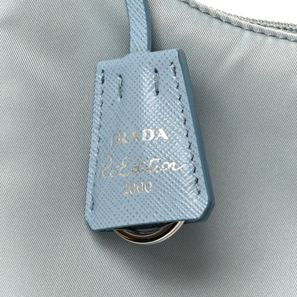 Prada Tessuto Nylon Mini Re-Edition 2000 Bag Astrale 9 of 13