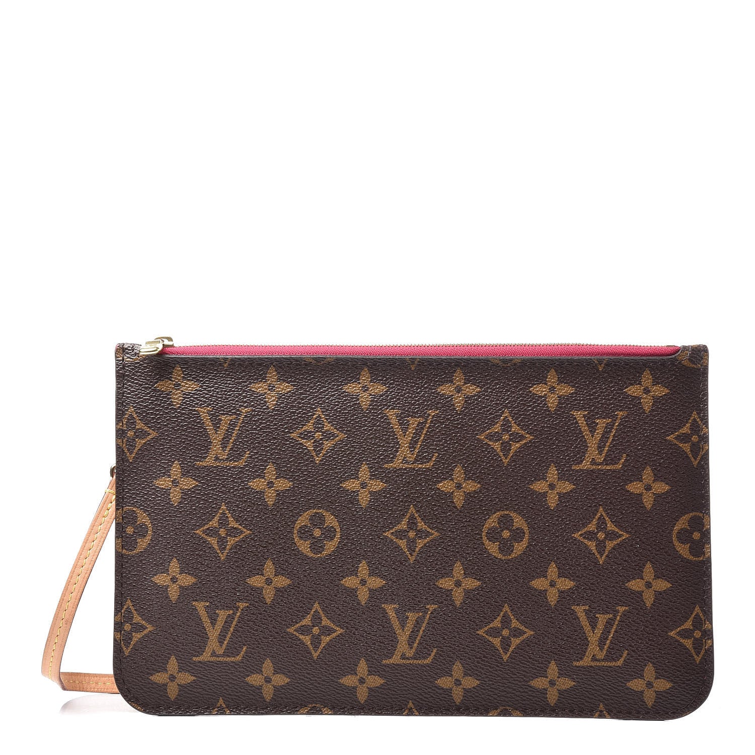 Louis Vuitton Monogram Neverfull MM GM Pochette Pivoine 1 of 9