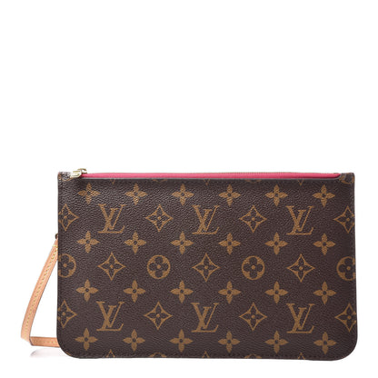 Louis Vuitton Monogram Neverfull MM GM Pochette Pivoine 1 of 9