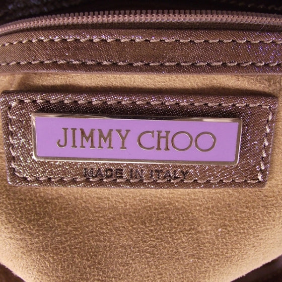 Jimmy Choo Glitter Calfskin Tulita 9 of 13