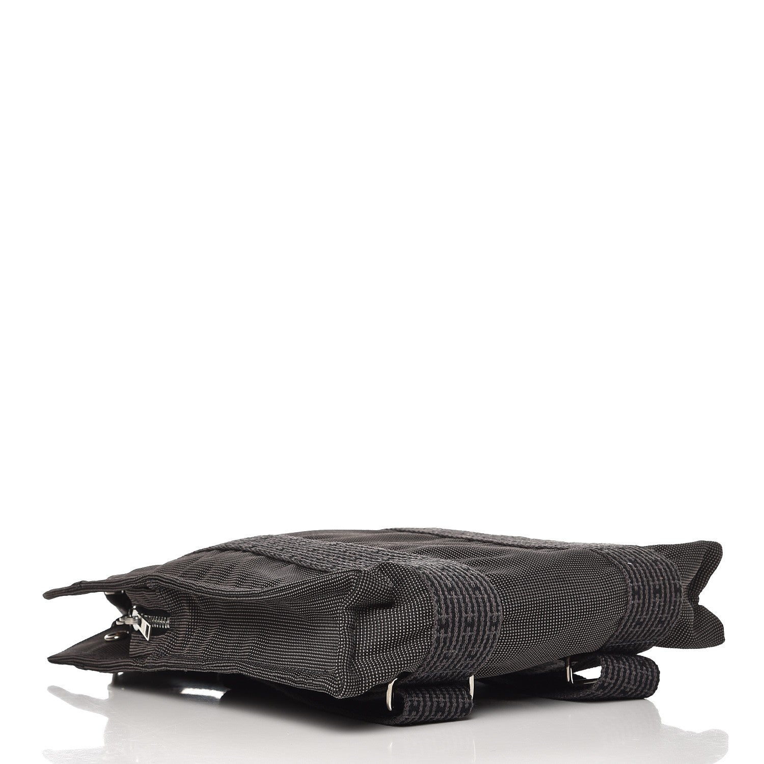 Hermes Canvas Herline Backpack Grey 4 of 7