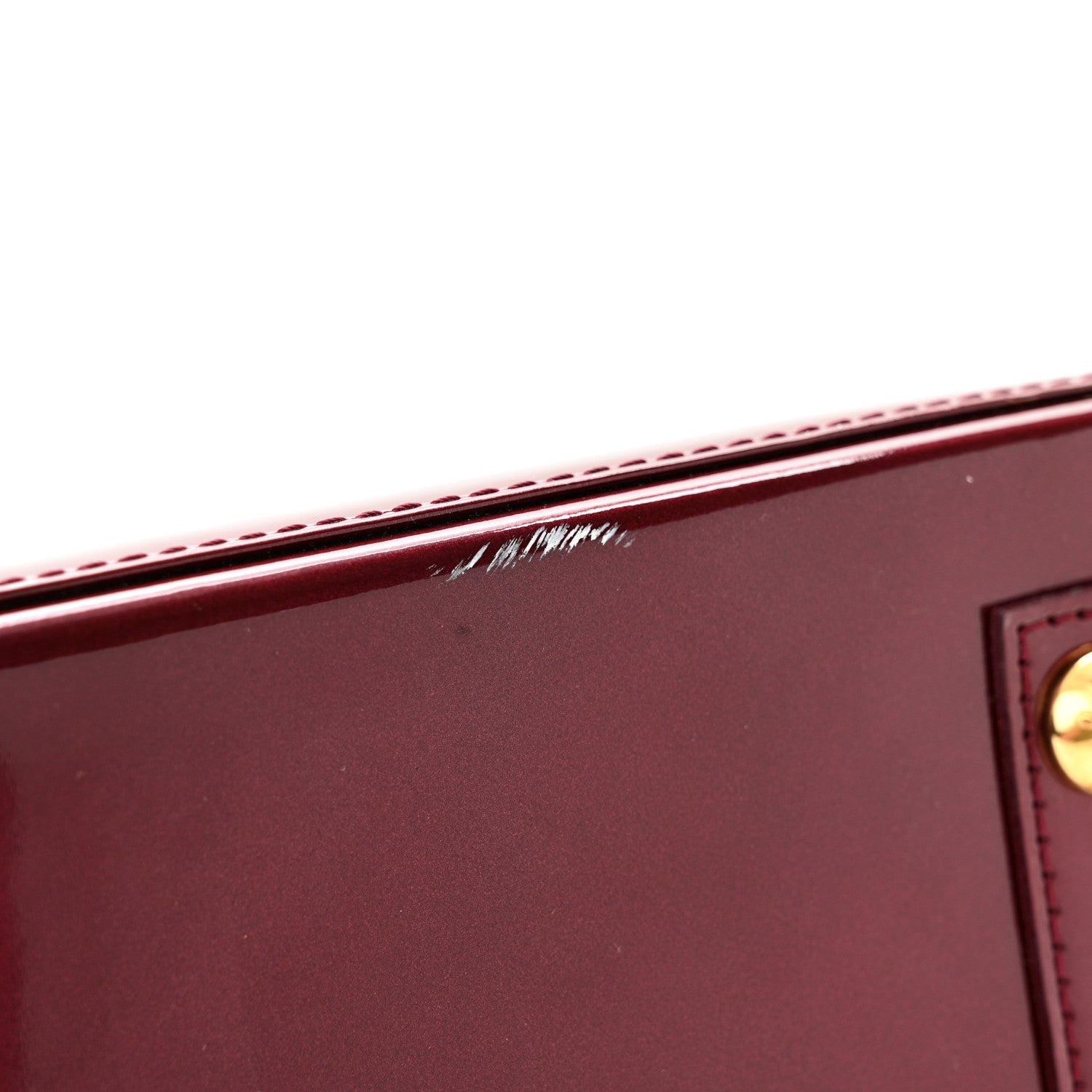 Louis Vuitton Vernis Alma PM Rouge Fauviste 11 of 11