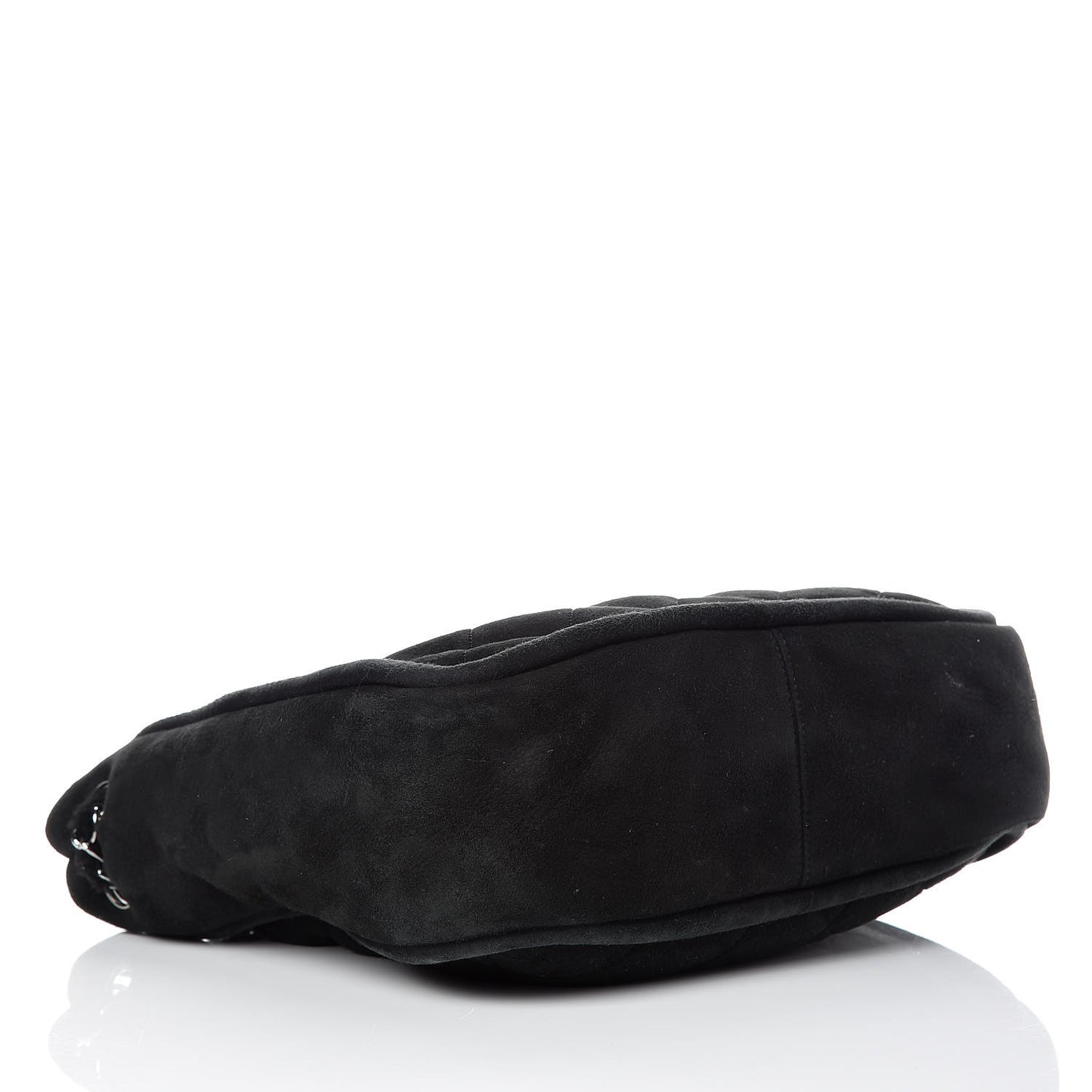 Shearling Quilted Mademoiselle Tote Black